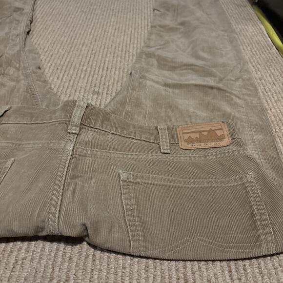 Vintage Patagonia Mens 36x32 Faded Straight Leg Corduroy Chino Pants BrownCotton - Picture 11 of 13